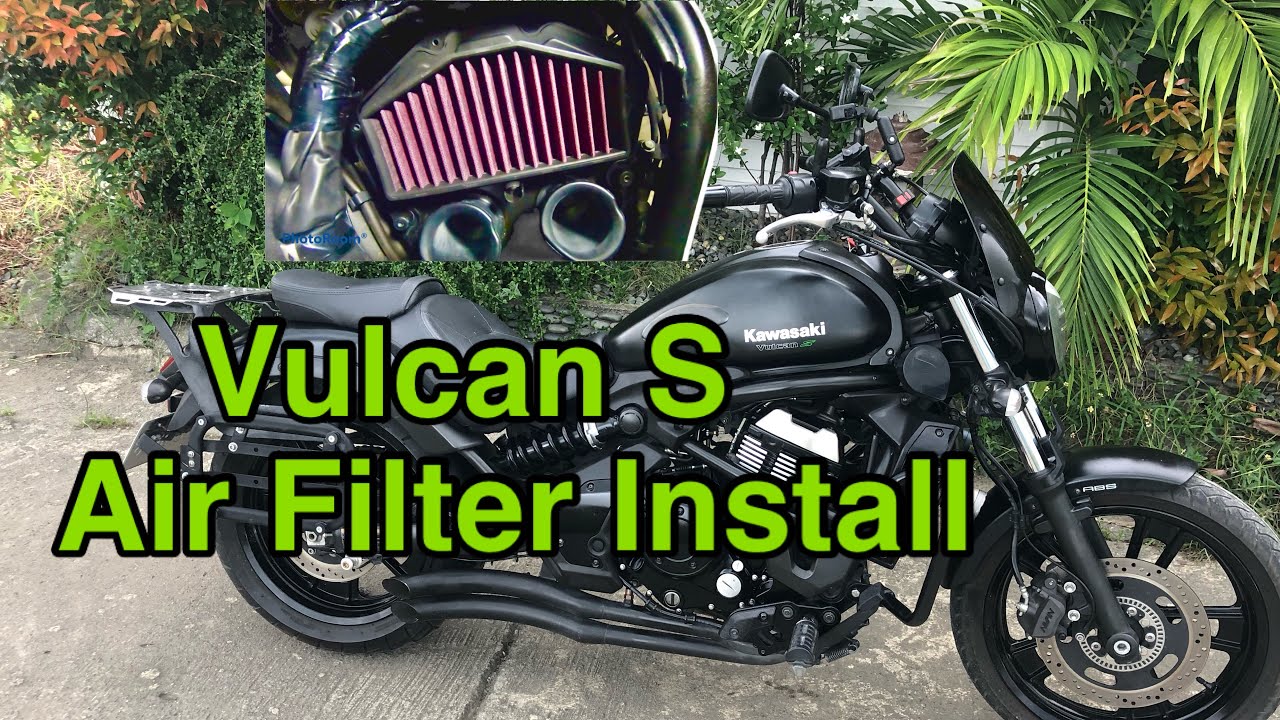 Air Filter Installation on Kawasaki Vulcan S 650