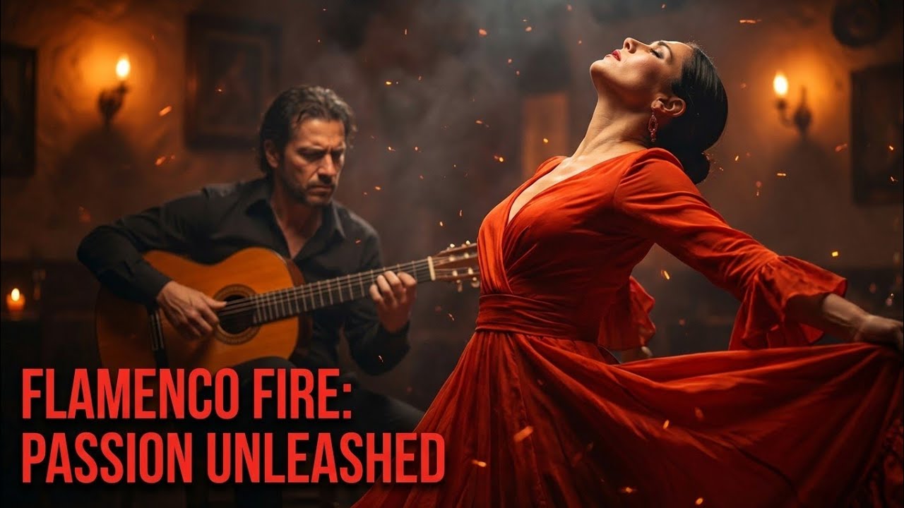 Flamenco Echoes | Calming Guitar Music for Mind Relaxation and Peaceful Sleep