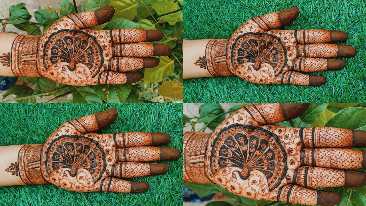 Peacock Mehndi Design | Front hand Mehndi design | #mehandiartistkashish || 