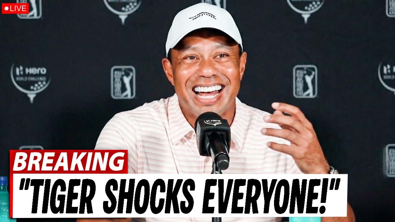 Tiger Woods CONFESSES After Finally Confirming the Rumors—Golf World in Shock!