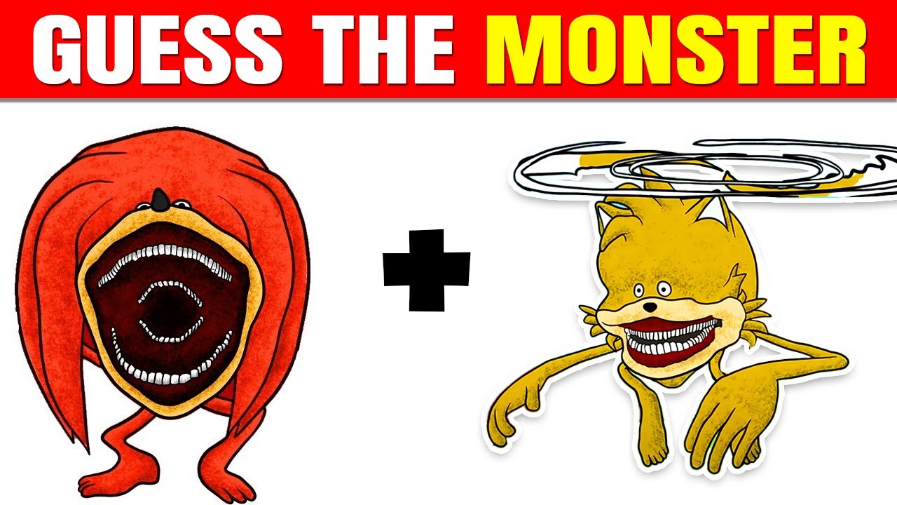 Guess The SHIN SONIC TAPES Monster By Emoji & Voice|  Shin Sonic Tapes All Characters