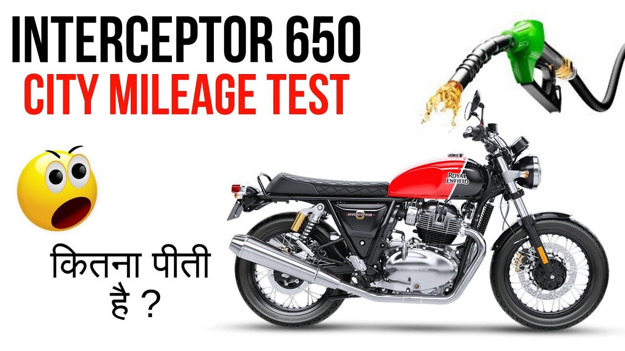 Royal Enfield Interceptor 650 City Traffic Mileage Test, Shocking Result?