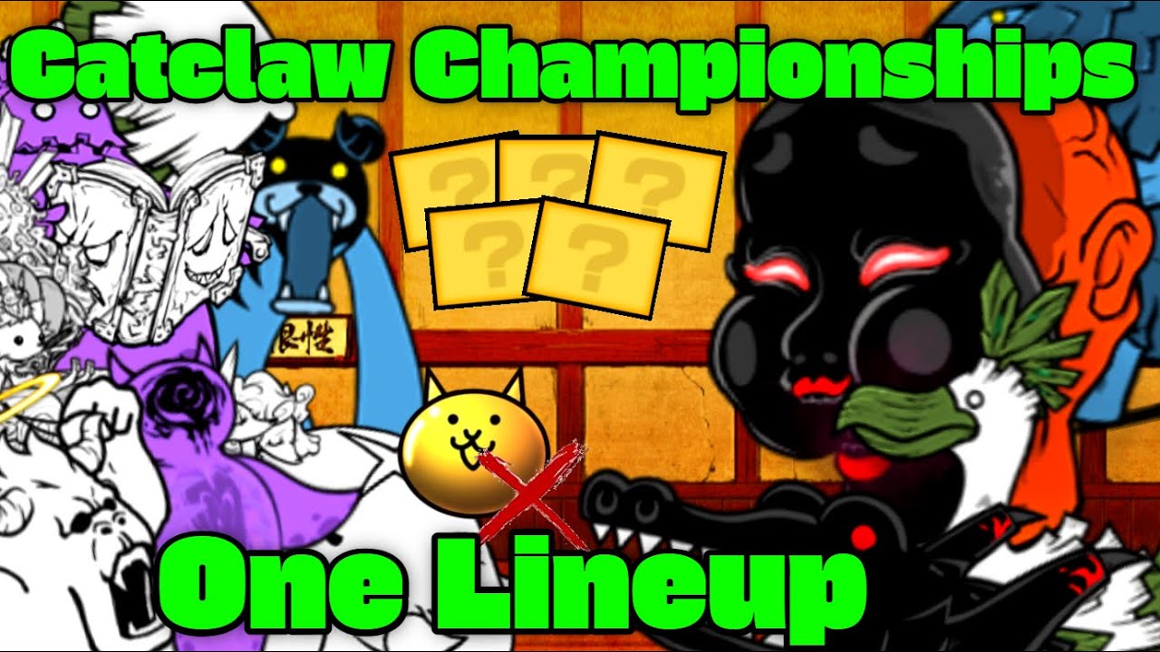 Catclaw Championships, No Gacha, One Lineup, 5 Units Only | The Battle Cats