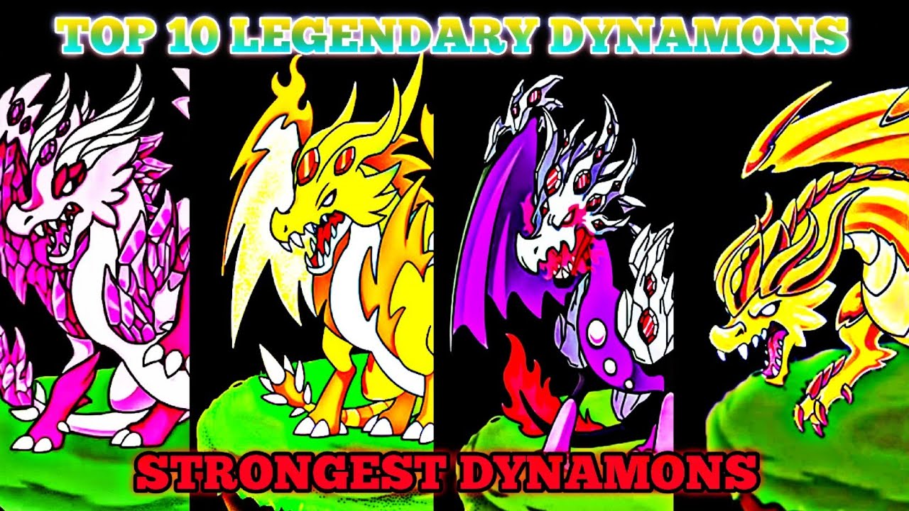Top 10 Legendary Dynamons In Dynamons World 😍|Dynamons World Strongest Dynamons 😱