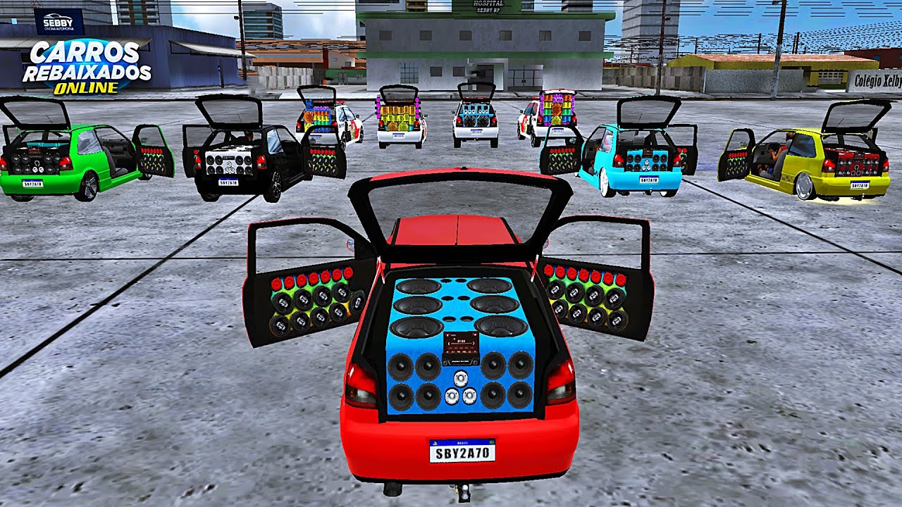 CARROS REBAIXADOS ONLINE | DUELO DE SOM DEBOXE GOL G2 vs VIATURA PAREDÃO