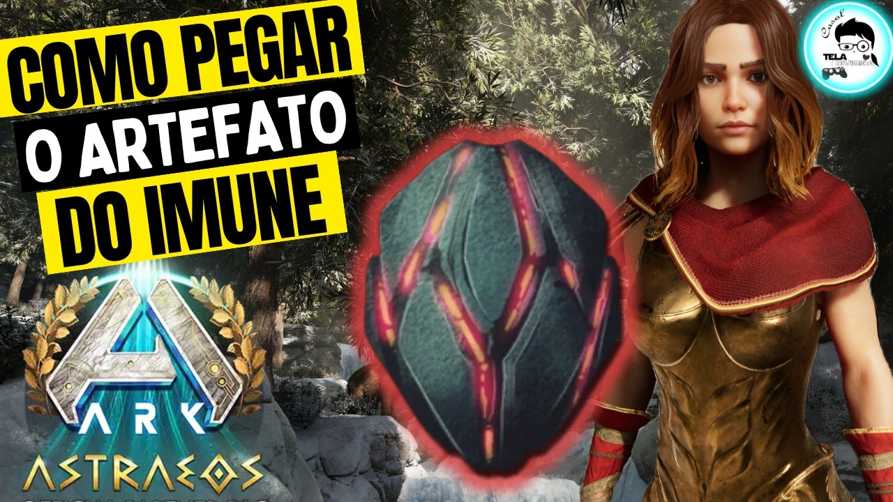 ARK ASTRAEOS - COMO PEGAR O ARTEFATO DO IMUNE (ARTIFACT IMUNNE) - ARK ASCENDED
