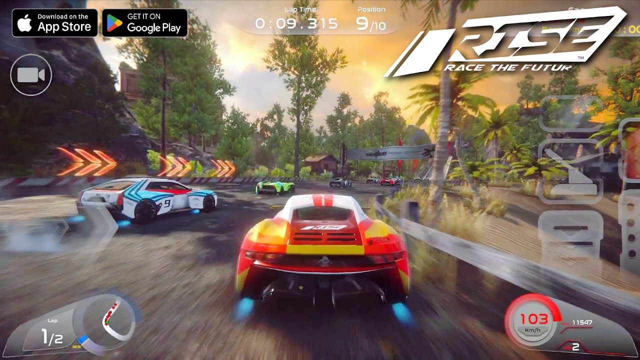 Rise: Race The Future Mobile Gameplay (Android, iOS)