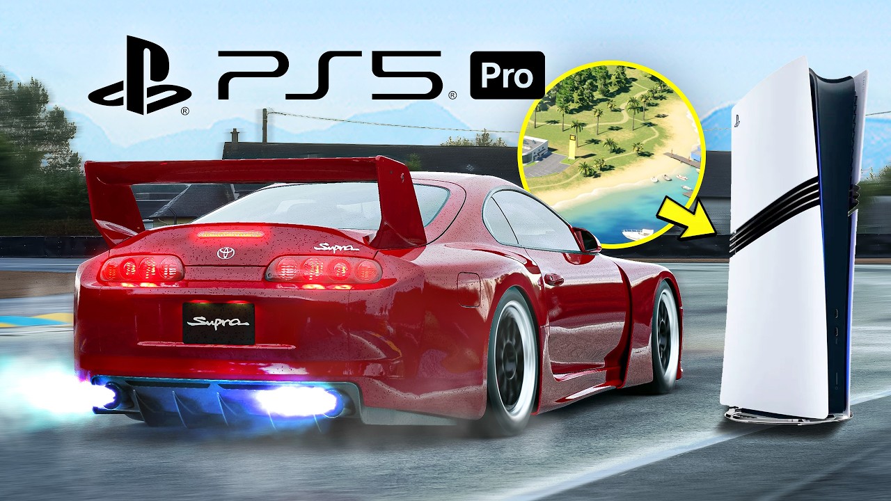 NEW Graphics Upgrade for PS5 Pro... Worth it? (Racing Games Edition)