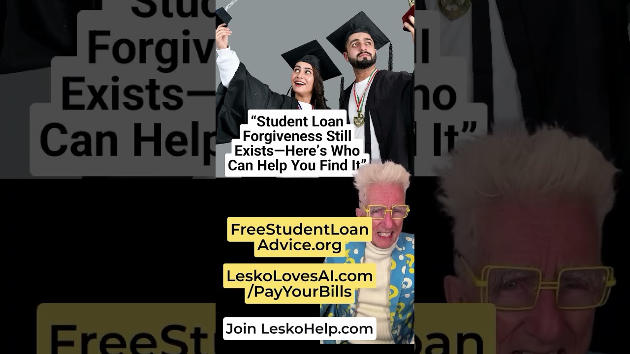 Student Loan Forgiveness Still Exists -- Here's Who Can Help You Find It