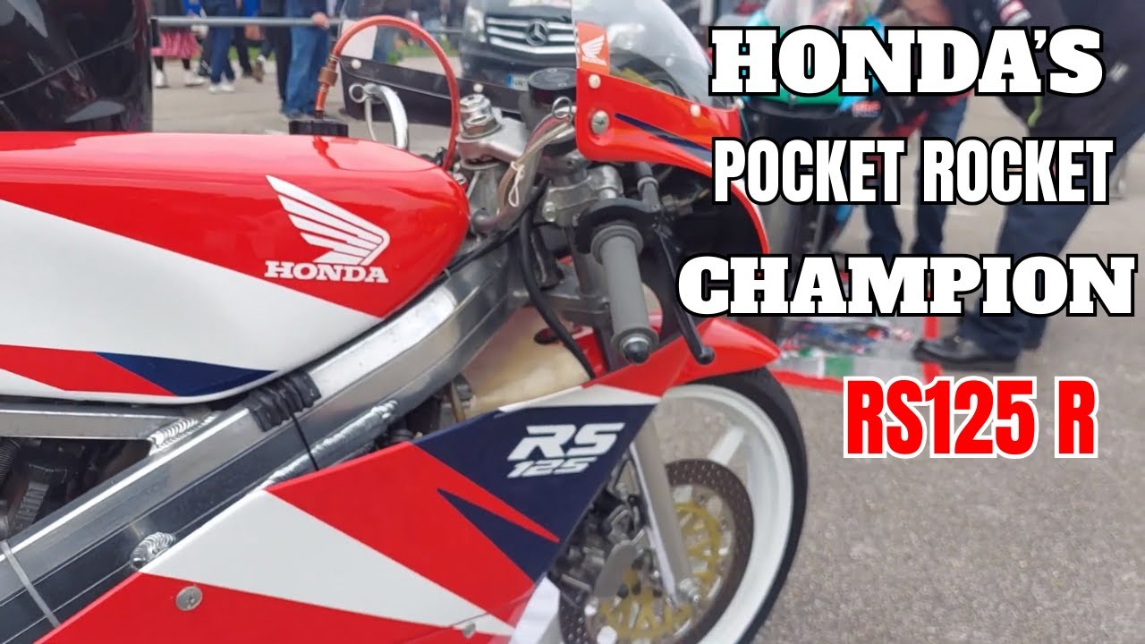 Honda RS125R 1991 года выпуска..... Запуск двухтактного двигателя