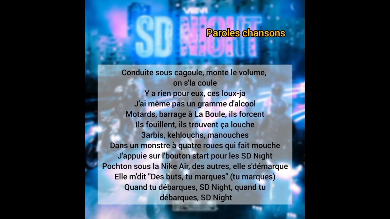 Ven1 - SD Night [parole]