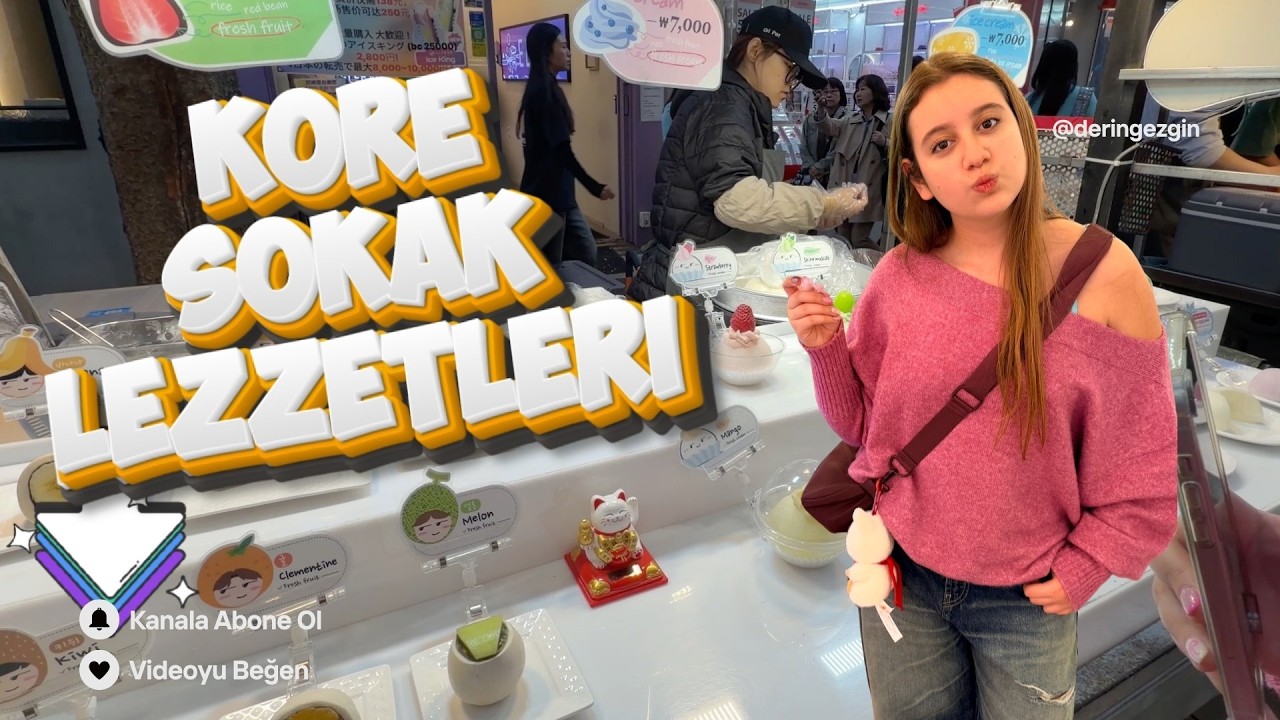 🥓2026 KORE SEZONU AÇILDI! 🍡 Myeongdong’un En İyi 10 Sokak Lezzeti (Babam ŞOK!)