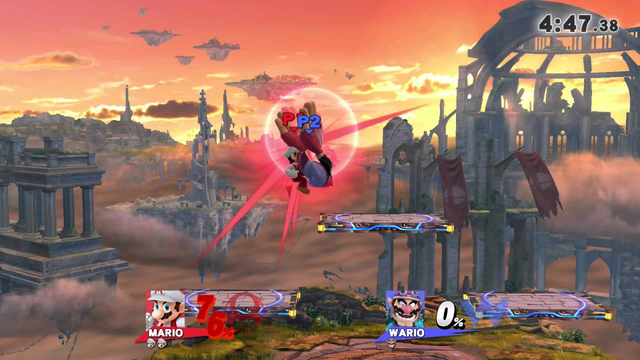 Was Ex Match Karnian (Mario) Vs Capt W (Wario)