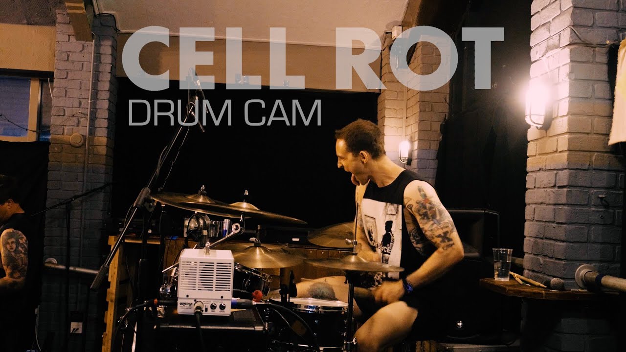 CELL ROT - 4K - DRUM CAM - FULL SET - OLD PINT POT, MANCHESTER - 25.06.25