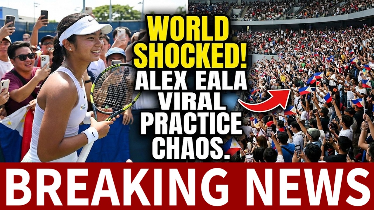 UNBELIEVABLE: Alexandra Eala&rsquo;s FIRST Practice in California Sparks MASSIVE Fan Frenzy! 🌟🎾