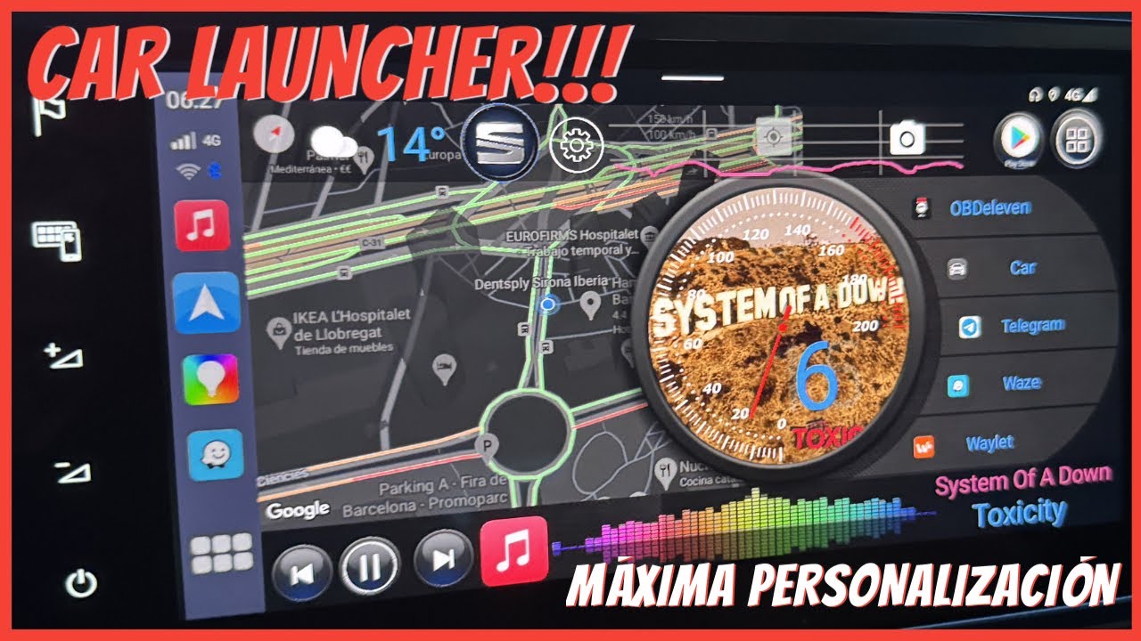 Car Launcher. Personaliza al máximo tu infotainment