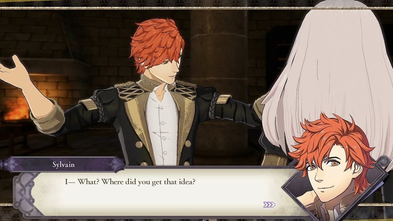 Lysithea & Sylvain Support Conversations  - Fire Emblem: Three Houses [Switch]