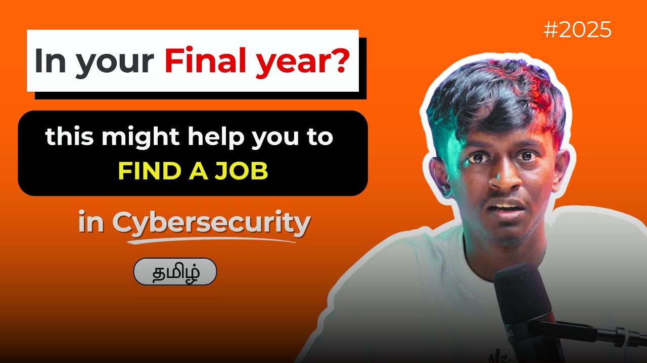 Want a Cybersecurity Job Before You Graduate? WATCH THIS!  | Abisheik M