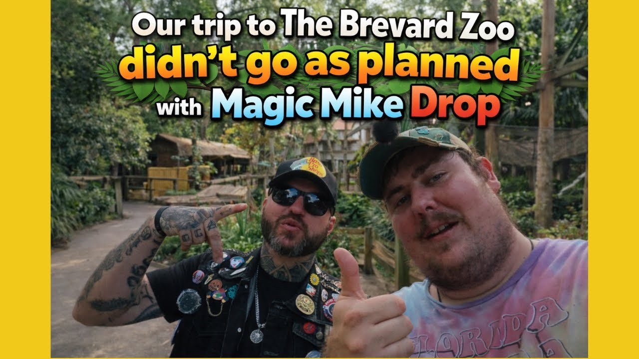 Our trip to The Zoo didnt go as planned with Magic Mike Drop