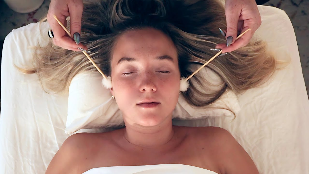 Relaxing ASMR Face Tracing To Help You Sleep (Soft Whispers & Gentle Touch)