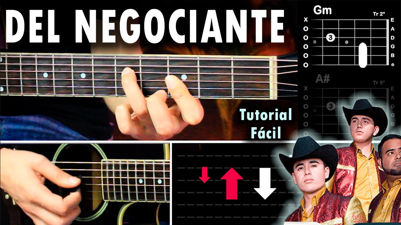 Del Negociante - Los Plebes Del Rancho GUITARRA Tutorial | Acordes