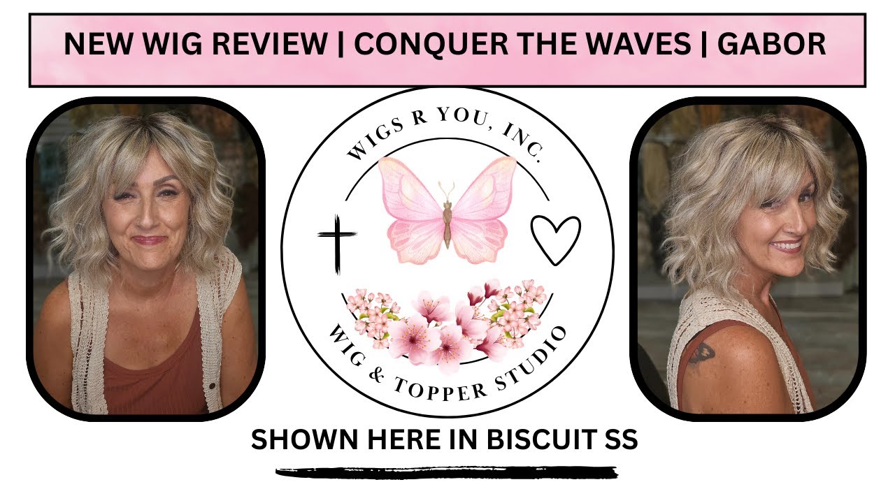 NEW WIG REVIEW: CONQUER THE WAVES | SS BISCUIT Effortless beach waves + soft bangs | Heat Friendly✨