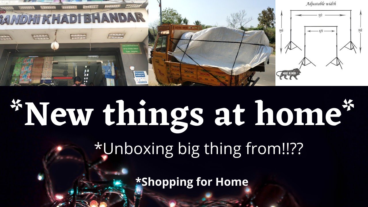 #rishivlogs#newthingsathome brought new thing for our home||unboxing big thing from amazon