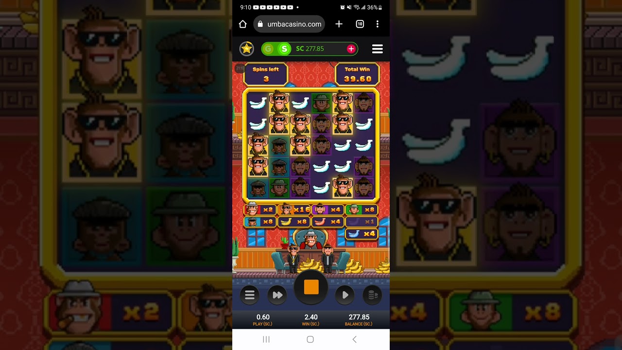 Another great win of OVER 100X on BANANA TOWN!! 
