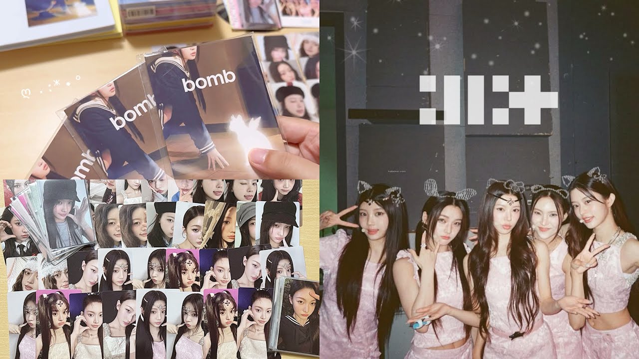 [ILLIT] ゆるっとアルバム開封₍˄·͈༝·͈˄₎♡ / bomb GLLIT ver. & weverse album ver.