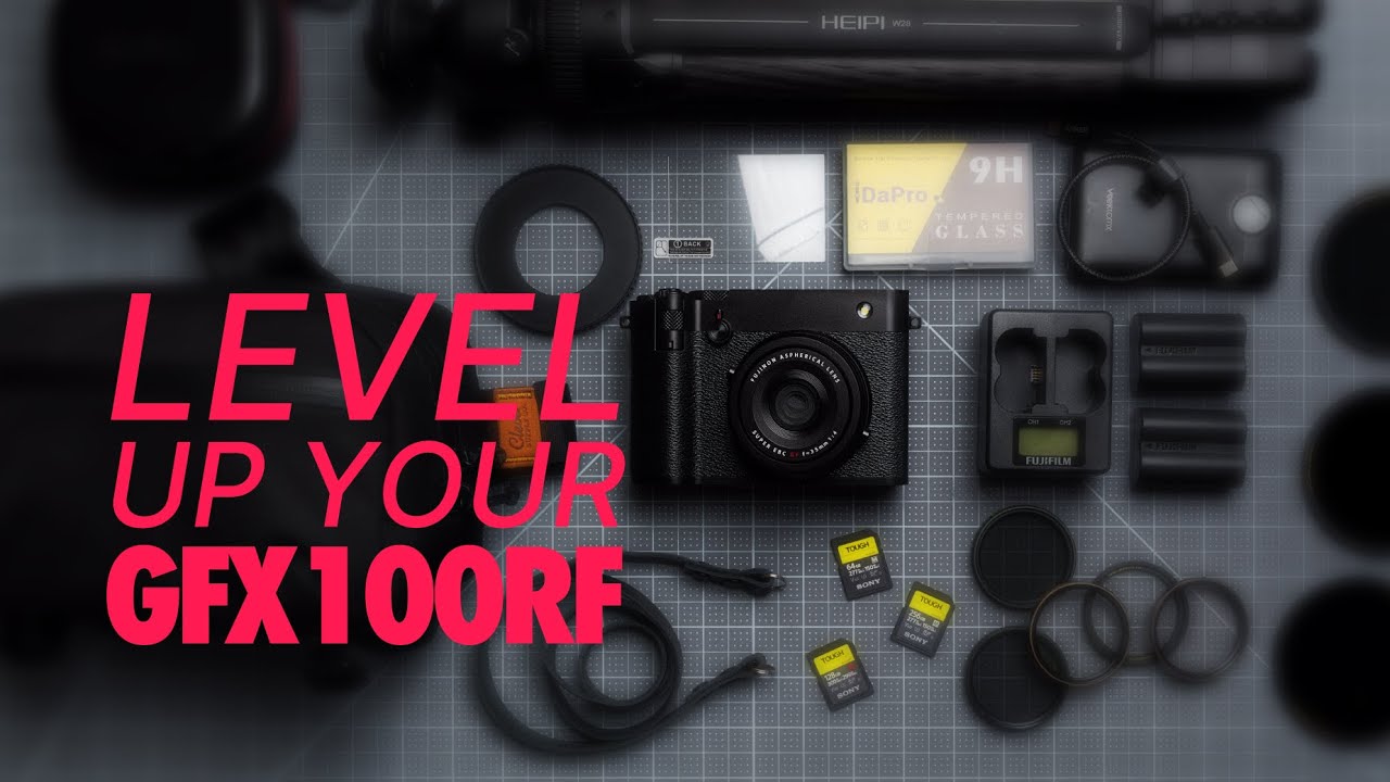 Level Up Your Fujifilm GFX100RF – Accessories You Need.
