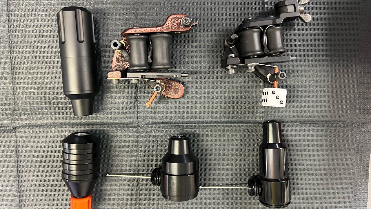My thoughts on lining with a coil or a rotary for beginners👊! #tattoobeginners #tattoomachines ✌️