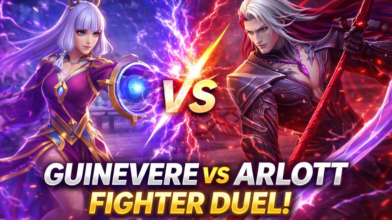 mlbb. Fighter game play - Guinivere vs Arlot