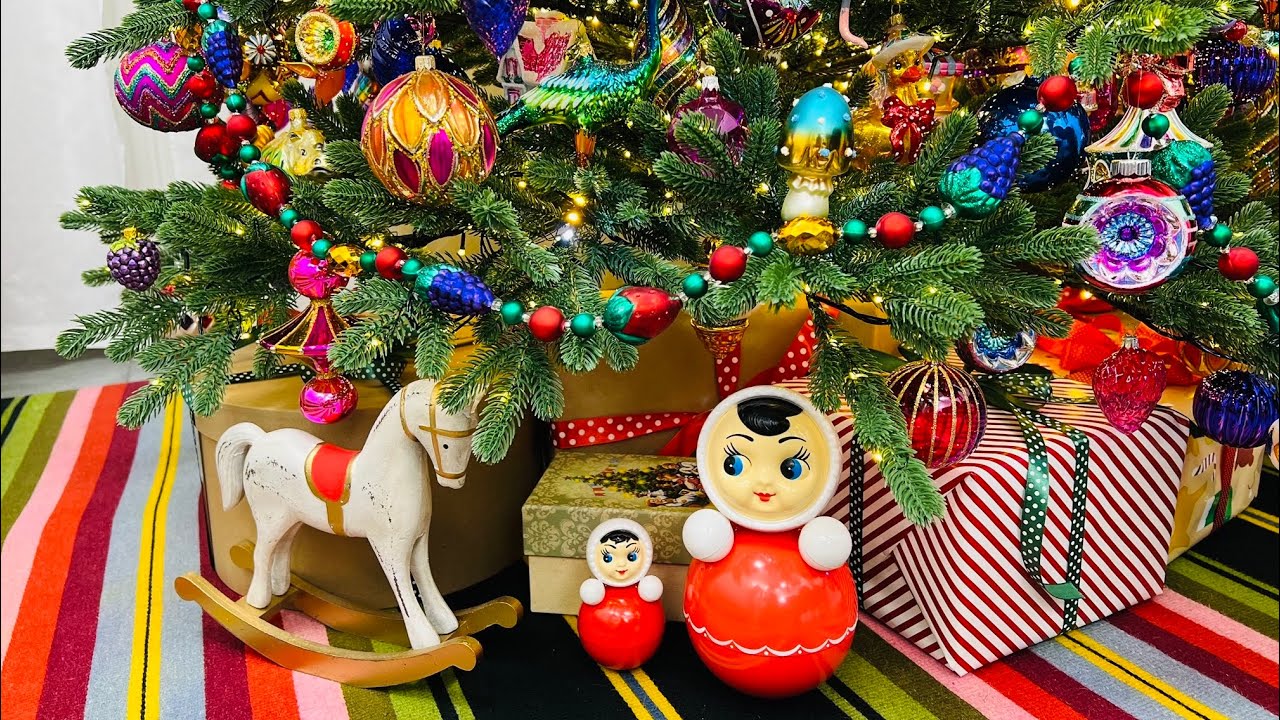 🎄Ёлочка в теме Детство - яркая и красочная 🍍сезон 2024-2025 гг.🧡