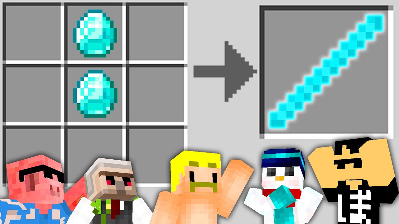 【マイクラ】チート棒をクラフトできる世界でサバイバル！