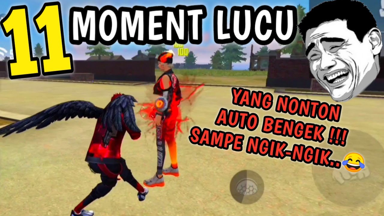 11 KOMPILASI MOMENT GAMEPLAY LUCU #1 || FF INDONESIA🇮🇩