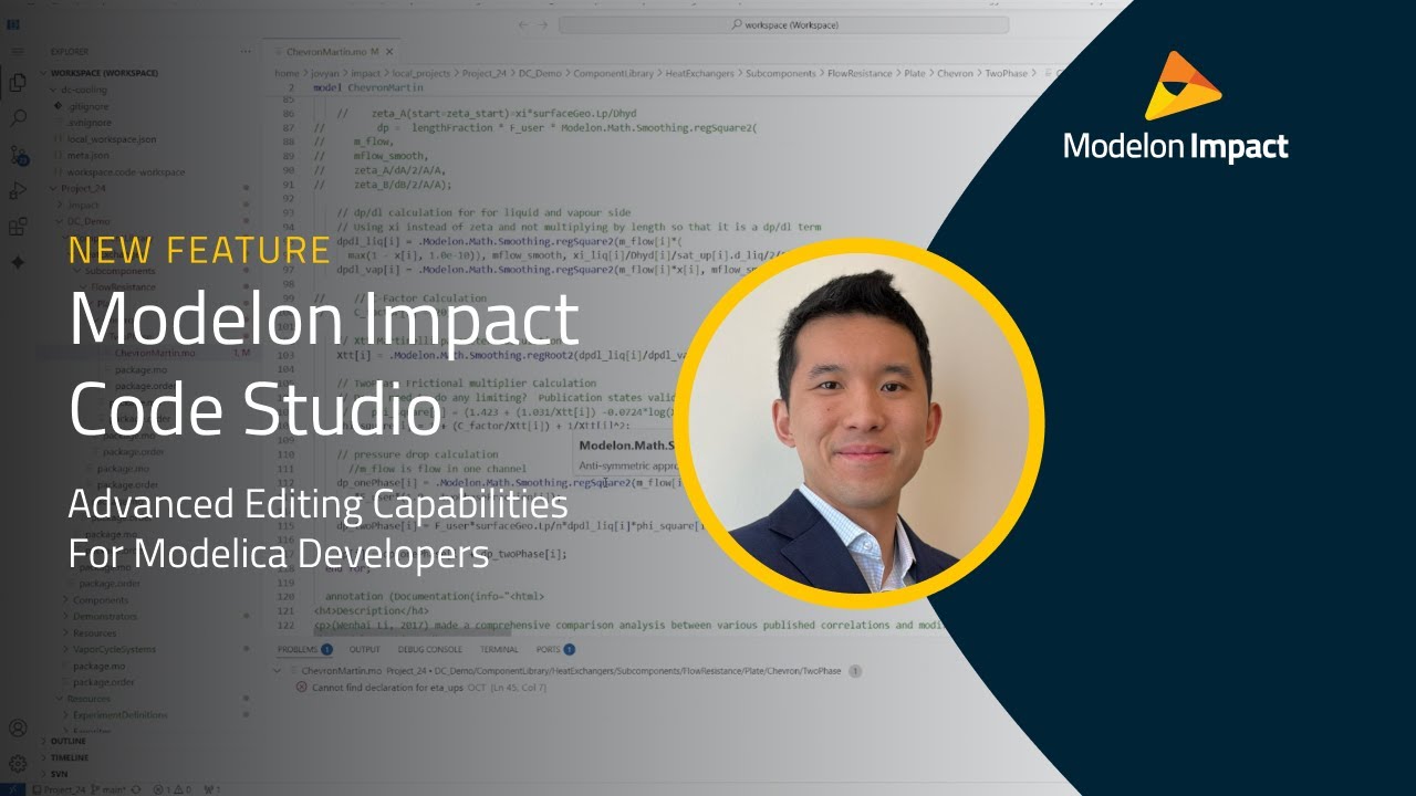 Introducing Modelon Impact Code Studio