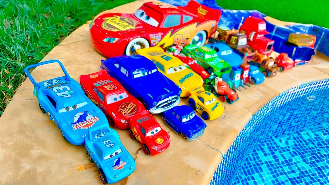 Обзор игрушек Disney Pixar Cars | Молния Маккуин, Финн Макмиссл, Мак, Док Хадсон, Круз Рамирес