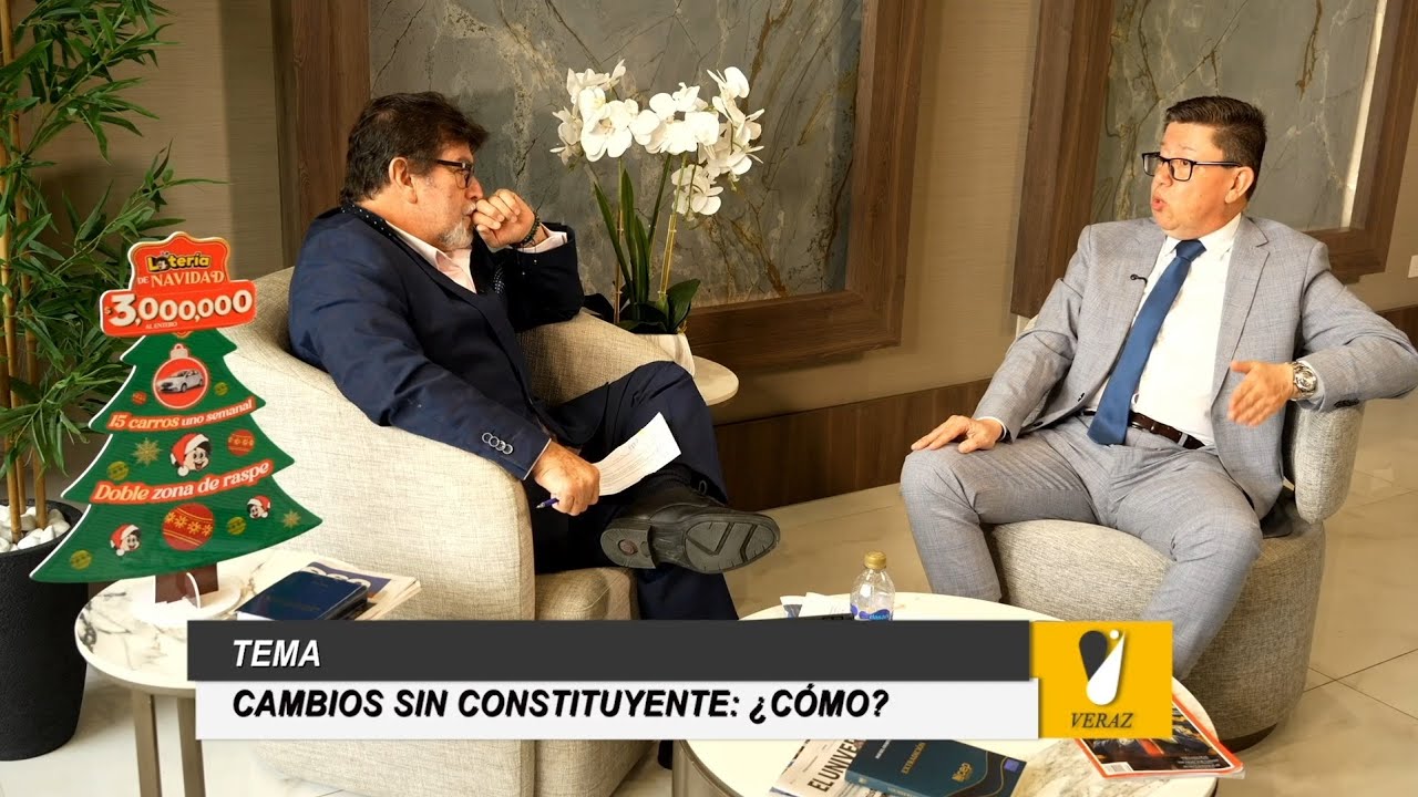 Veraz: Cambios sin Constituyente: ¿Cómo? / Entrevista al Dr. Rafael Oyarte