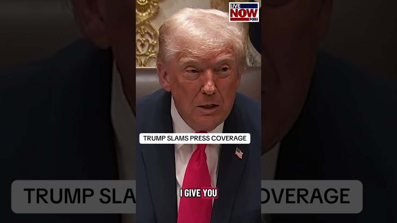 President Trump criticized the press coverage he's received during a cabinet meeting on Tuesday.
