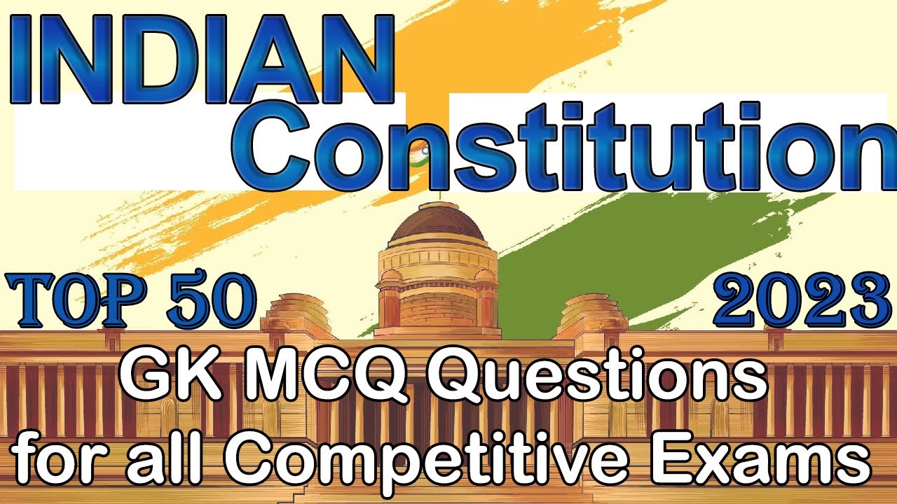 Indian Constitution Questions MCQs for LAWCET , UPSC, SSC, AIBE 2025 | 50+ Q&A #indianconstitution