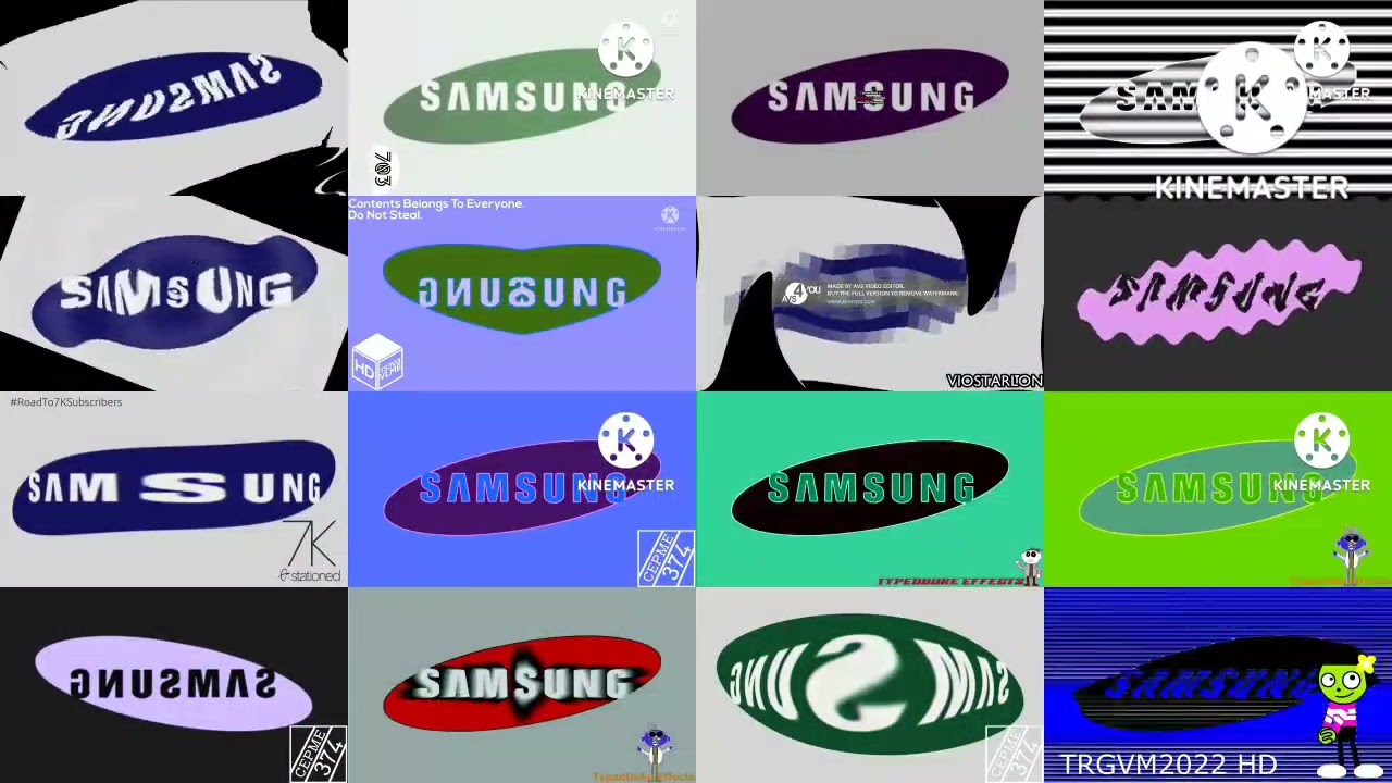 Samsung Logo History (2001 - 2009) Superparisions XI (11)