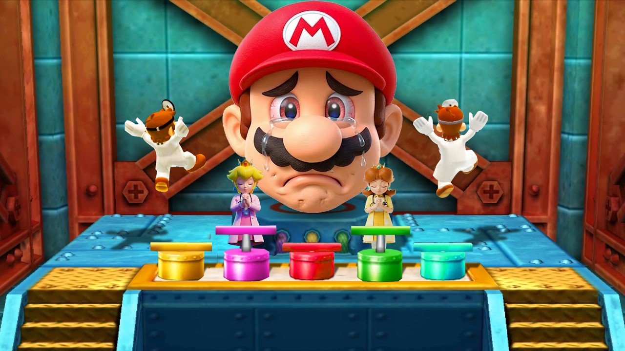 【マリオパーティ100ミニゲームコレクション】全てベストミニゲーム ピーチ姫 Vs マリオ Vs デイジー姫 Vs ルイージ 4K UHD (2160P)