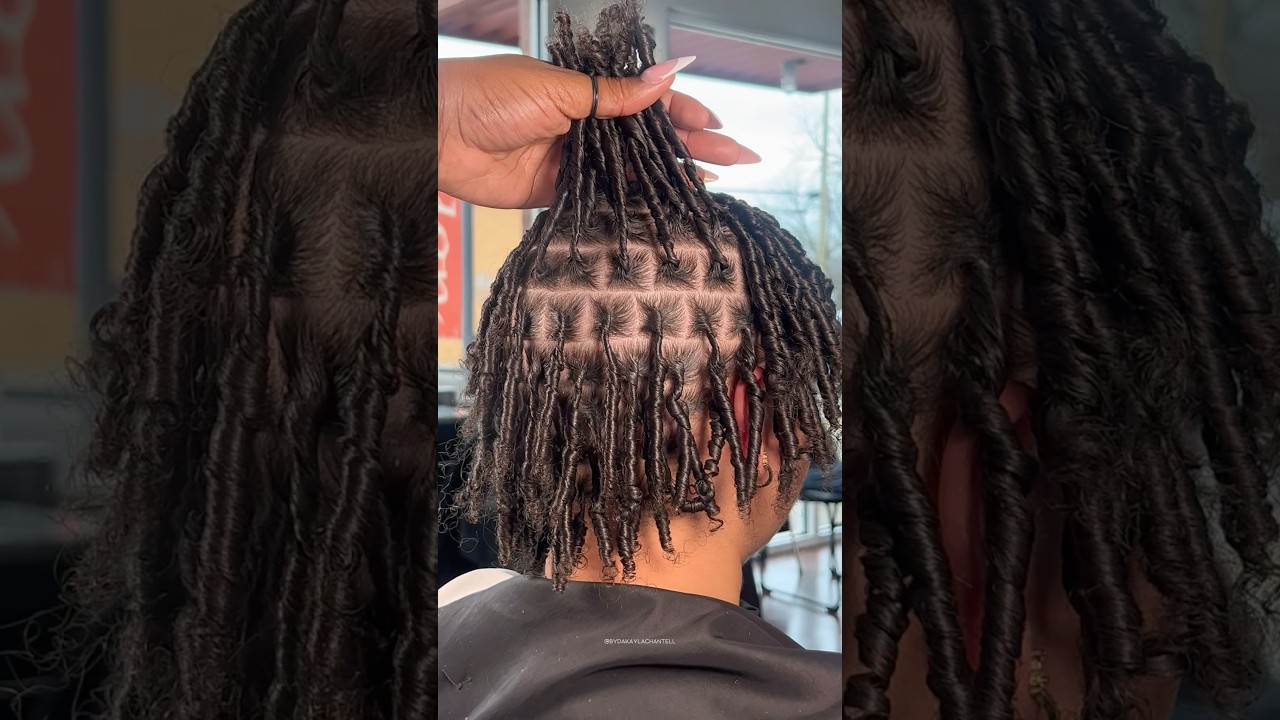 Starter Locs (Comb Coils, Smedium Parts, Square Shape) | Dakayla Chantell #locs #starterlocs