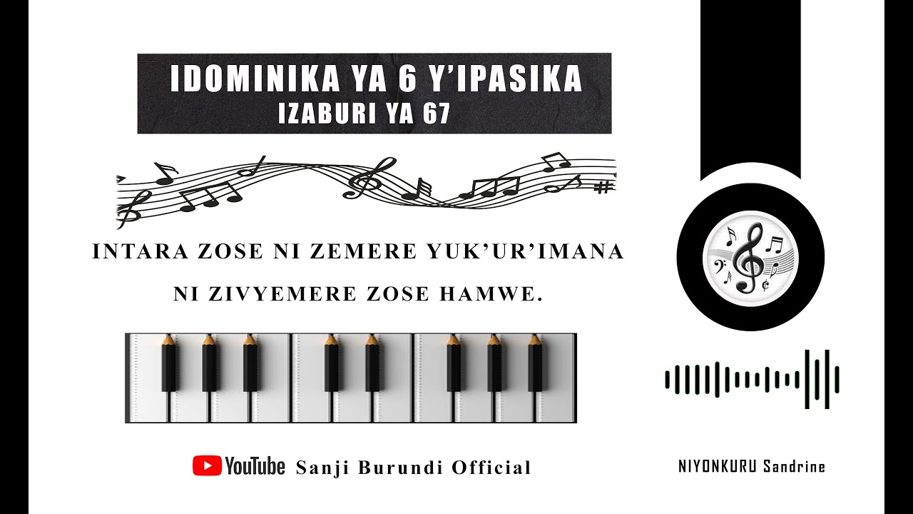 IDOMINIKA YA 6 Y'IPASIKA
