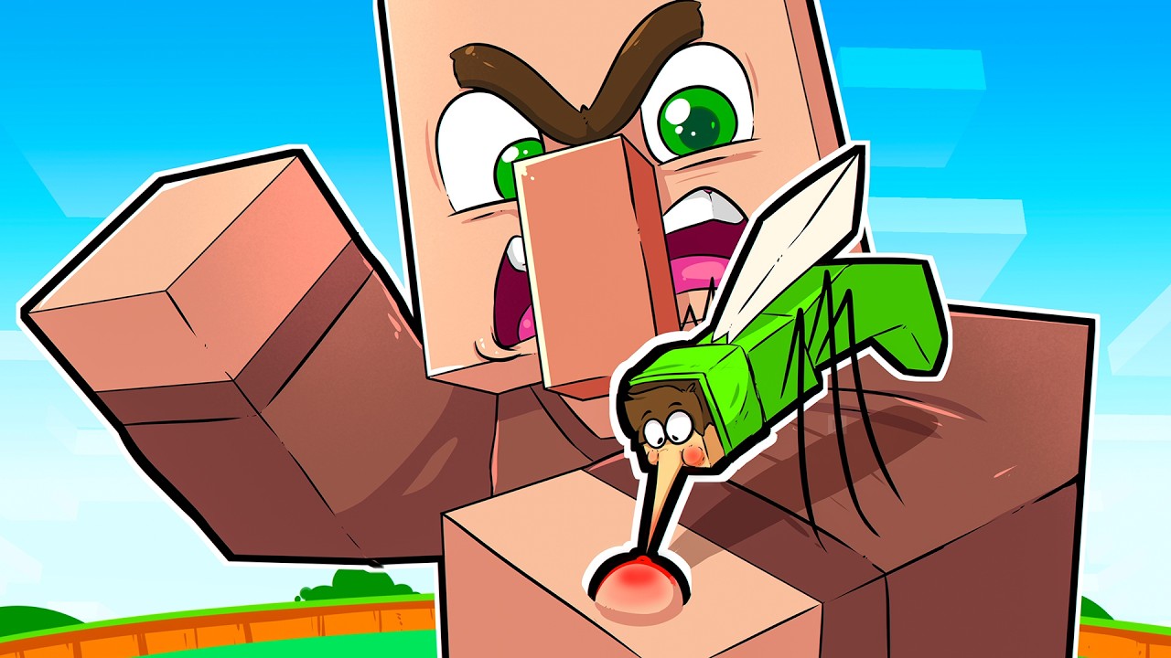 Vida de MOSQUITO no Minecraft!