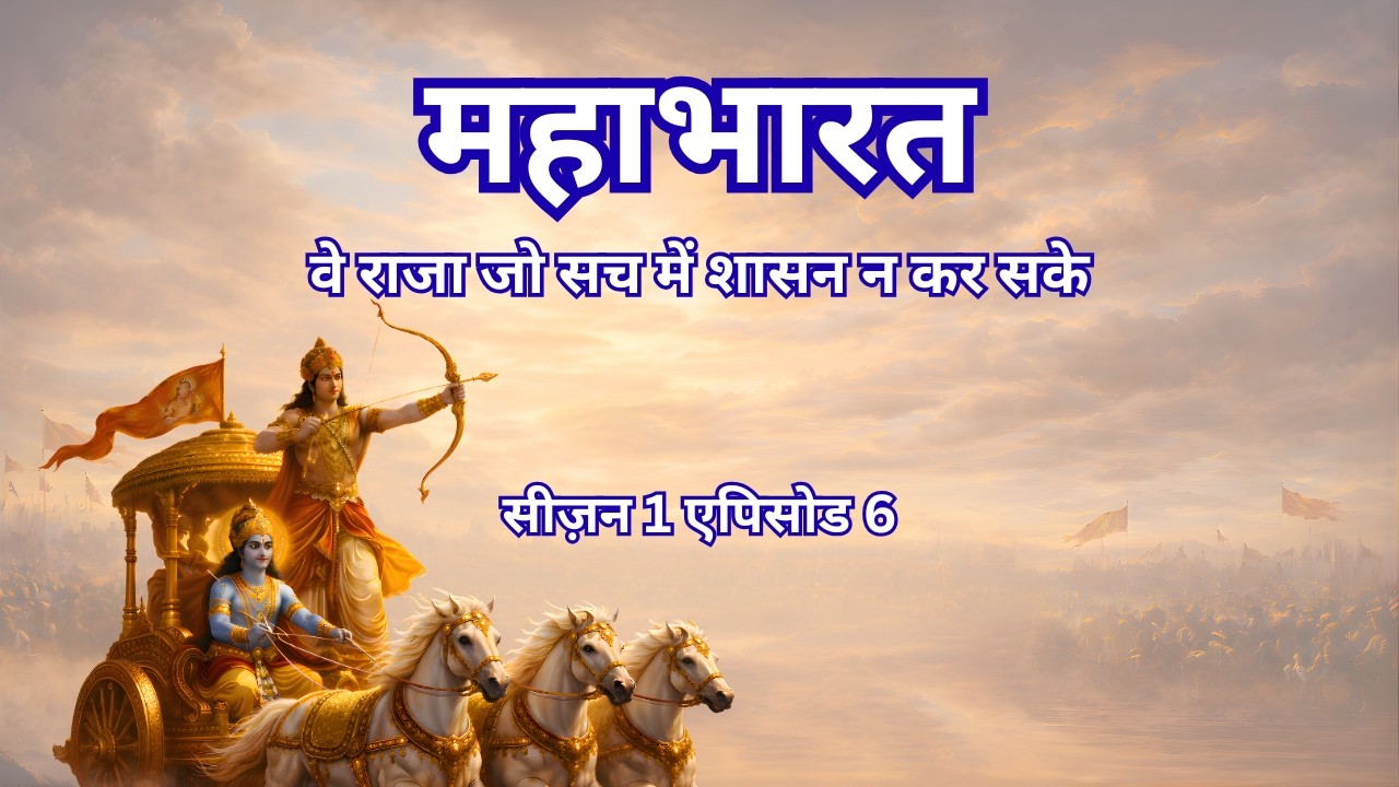 Mahabharata: Woh Raja Jo Vaastav Mein Sach Mein Shaasan Nahin Kar Sake | Season 1… Episode 6
