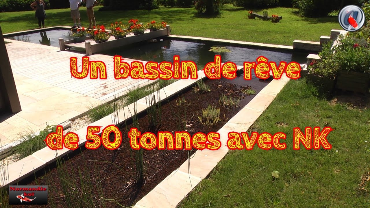 Un bassin de rêve de 50 tonnes avec NK