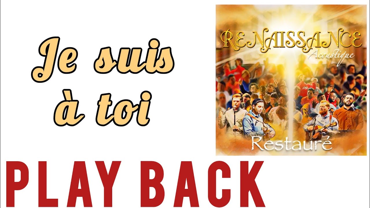 PLAY-BACK - Je Suis À Toi - Instrumental - Vie Et Lumière.