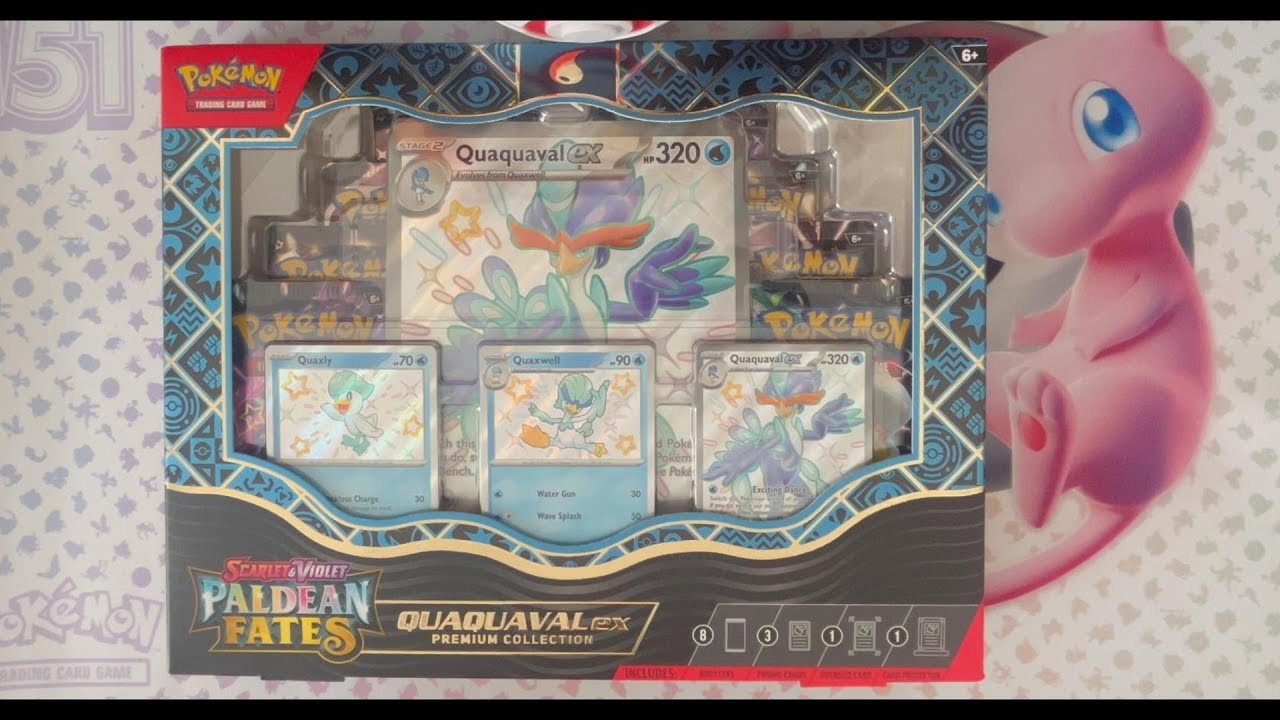 ASI SON LAS COLECCIONES PREMIUM de PALDEAN FATES de POKEMON