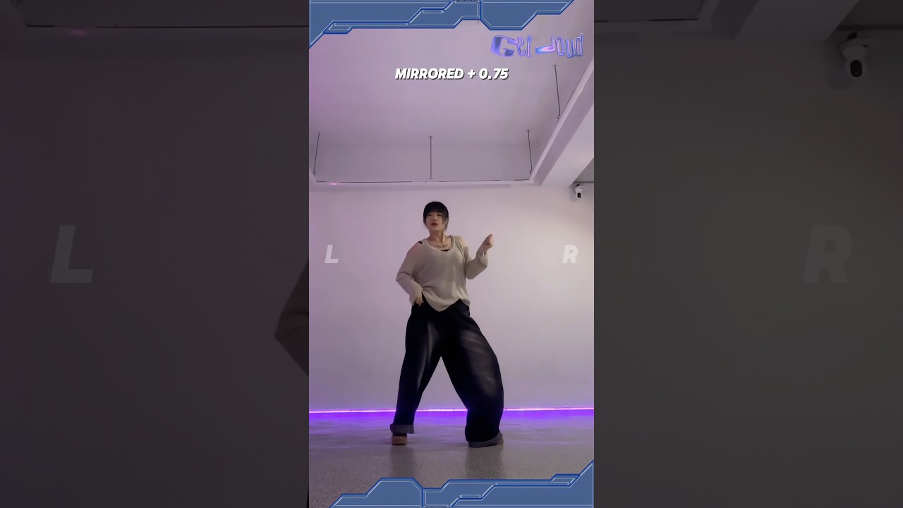 [TUTORIAL] #KIOF - Get loud 📢 mirrored + 0.75 | #kpop #kpopdance #kpoptutorial #getloud